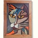 kitty cat frame hanging